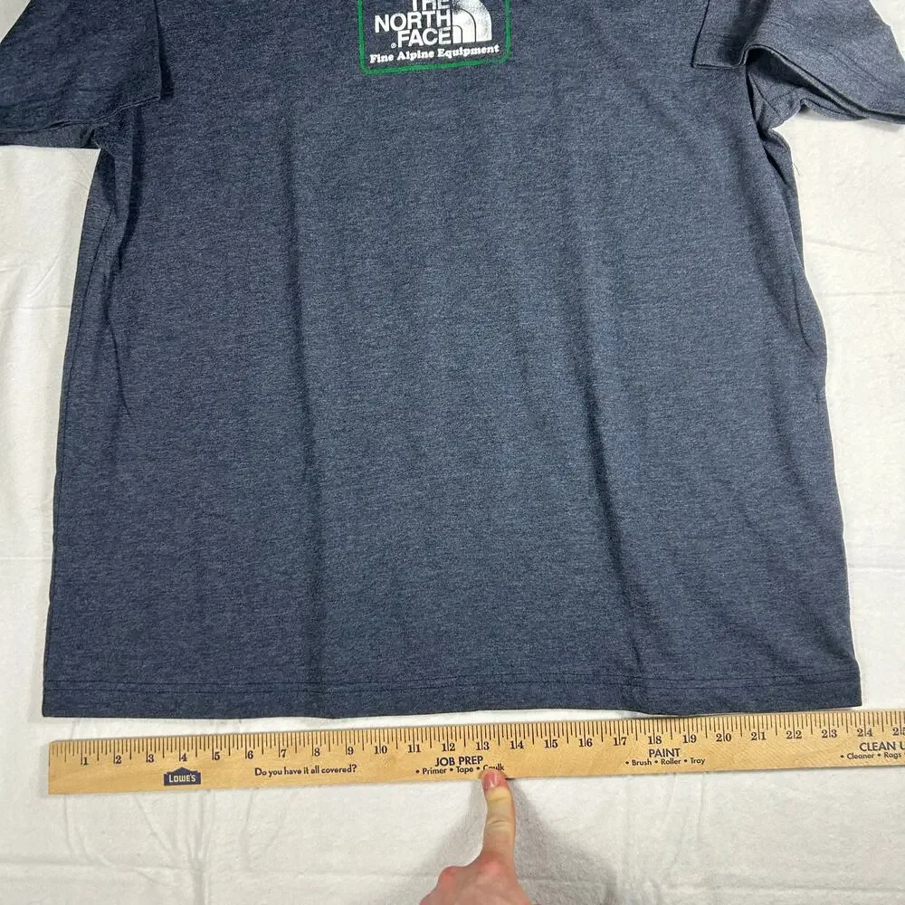 The North Face "Fine Alpine Equipment" Graphic Tee - Men’s XXL - Navy Blue - Picture 5 of 11